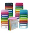 CARPETA CLASIFICADORA DESPLEGABLE CON 7 DIVISIONES COLORES SURTI