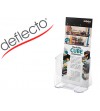 PORTAFOLLETOS 1/3 A4 TAMAÑO FOLLETO DEFLECT-O