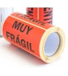 ETIQUETA ROLLO MUY FRAGIL 100x50 MM. 200 ETIQUETAS