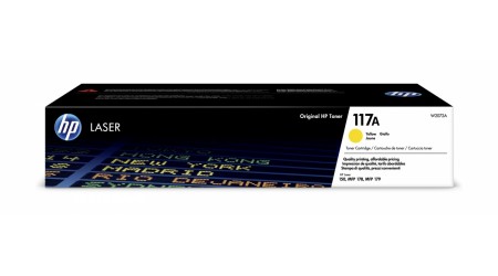 TONER H.P. W2072A AMARILLO 700 PAG. LASER 150A/178/179FNW 117A ORIGINAL HEWLETT PACKARD