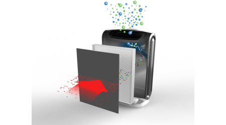 FILTRO AERAMAX® DX55 DE CARBONO PACK DE 4 UNIDADES FELLOWES