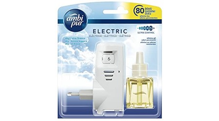 APARATO AMBIENTADOR ELECTRICO AMBIPUR CON RECAMBIO AIRE FRESCO