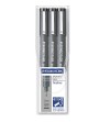 ROTULADOR CALIBRADO STAEDTLER 3 UNIDADES 0,2 / 0,4 / 0,8 MM