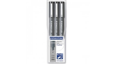 ROTULADOR CALIBRADO STAEDTLER 3 UNIDADES 0,2 / 0,4 / 0,8 MM