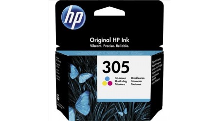 CARTUCHO H.P. Nº 305 COLOR 3YM60AE - 100 PAG ORIGINAL HEWLETT PACKARD