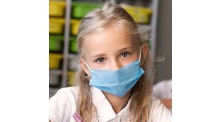 MASCARILLA QUIRURGICA INFANTIL 3 CAPAS POLIPROPILENO UNIDAD