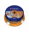 DVD-R 4,7 GB TARRINA 25 VERBATIM PRINTABLE - CANON LPI 5,25 INCLUIDO