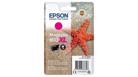 CARTUCHO EPSON 603XL MAGENTA C13T03A340  8.9 ML.