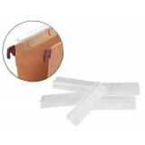 VISOR CARPETA COLGANTE -RIGIDO 25 UNID.