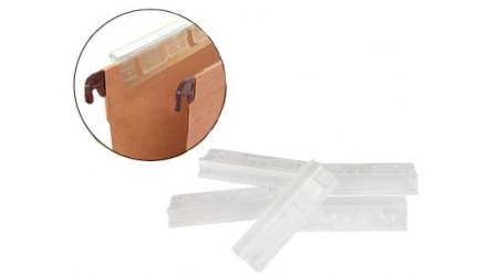 VISOR CARPETA COLGANTE -RIGIDO 25 UNID.