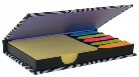 SET DE NOTAS ADHESIVAS E INDICES DE COLORES