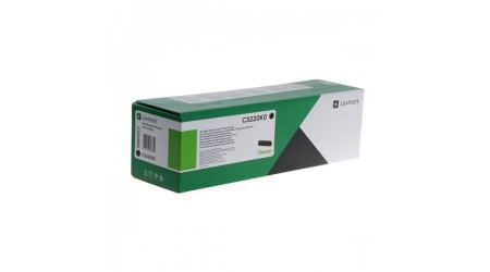 TONER LEXMARK C3220K0 NEGRO 1500 PAG ORIGINAL
