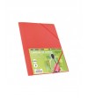 CARPETA GOMAS CARTON FOLIO 3 SOLAPAS COLORES PASTEL