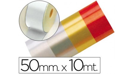CINTA FANTASIA 10 MT X 50 MM BLANCO