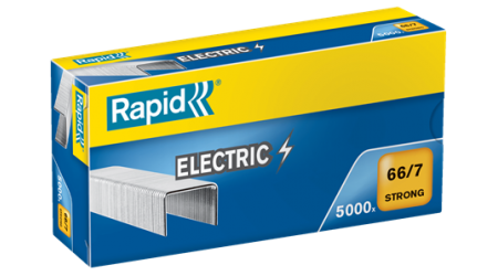 GRAPAS 66/7 RAPID GALVANIZADAS STRONG CAJA DE 5000 UNIDADES