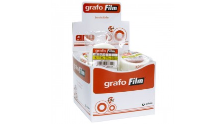 CINTA ADHESIVA INVISIBLE FIXO 33 MT X 19 MM