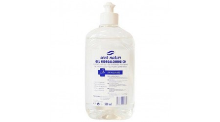 GEL HIDROALCOHOLICO 500 ML. SIN DOSIFICADOR