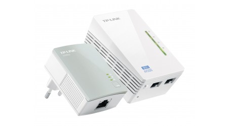 PLC/POWERLINE TP-LINK TL-WPA4220KIT KIT 2UDS 2RJ45/500MBPS WIFI-N/300MBPS