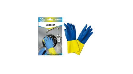 GUANTES SATINADOS DOMESTICOS ANTIALERGICOS TALLA GRANDE