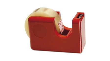 PORTARROLLOS JUNIOR CARAMEL 33X19 CON CINTA ADHESIVA