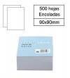 TACO PAPEL ENCOLADO BLANCO TAMAÑO 9X9 500 H.