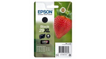 CARTUCHO EPSON NEGRO C13T29914012 PARA EXPRESSION HOME XP-235/245/247  1100 PAG