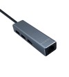 HUB USB-C A 3 PUERTOS USB-A 3.0 + 1 RJ-45