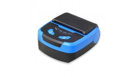 IMPRESORA PORTATIL TICKETS TERMICA PREMIER USB-BLUETOOTH PAPEL 80x45 MM AZUL/NEGRA