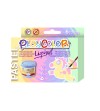 TEMPERA ESCOLAR PLAYCOLOR LIQUID 6 UNIDADES 40ML. COLORES PASTEL
