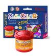 TEMPERA ESCOLAR PLAYCOLOR LIQUID GLITTER 6 UDS. 40ML. COLORES SURTIDOS CON PURPURINA