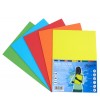 PAPEL A4 COLOR 100 HOJAS 10 COLORES FUERTES SURTIDOS