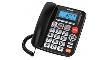 TELEFONO TELEFUNKEN TF-TF801-BK - ALTAVOZ - TECLAS EXTRAGRANDES