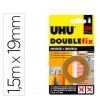 CINTA ADHESIVA DOBLE CARA UHU 1,5M X 19MM MONTA KIT  PROFESIONAL - EXTRA FUERTE