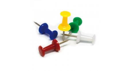 AGUJAS SEÑALIZADORAS 35 UNIDADES COLORES SURTIDOS