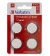 PILA VERBATIM BOTON CR2450 3V LITHIUM PACK 4 UDS.