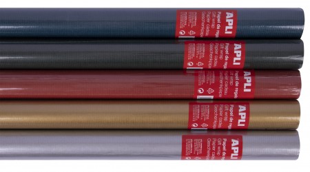 PAPEL REGALO 0'70 X 2 METROS COLORES SURTIDOS APLI