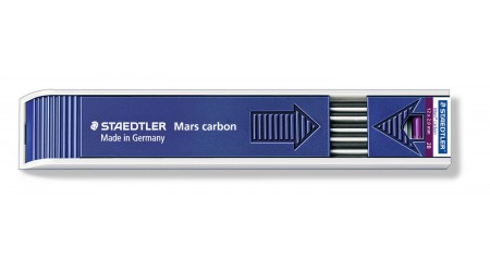MINAS 2 MM. STAEDTLER MARS© CARBON 200-2B TUBO 12 UNIDADES