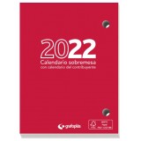 TACO CALENDARIO 2022 GRAFOPLAS  8,2x11,6 CM BLOCK BUFETE FSC
