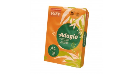 PAPEL A4 COLOR 500 HOJAS NARANJA 80 GR. ADAGIO