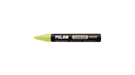 ROTULADOR TIZA LIQUIDA MILAN FLUOGLASS 2-4 MM.