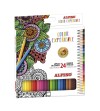 LAPICES COLORES ALPINO COLOR EXPERIENCE DE 24 COLORES LARGOS