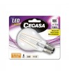 BOMBILLA CEGASA LED REDONDA GRANDE 7W 806 LUMEN. E27 LUZ CALIDA A++ ROSCA ANCHA