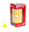 GOMETS TRIANGULAR 10.5 MM. AMARILLO ROLLO