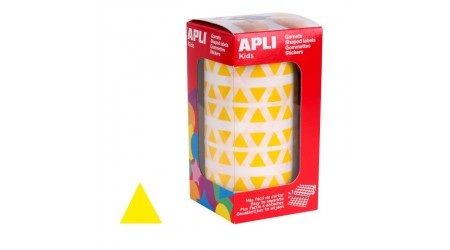 GOMETS TRIANGULAR 10.5 MM. AMARILLO ROLLO