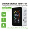 DETECTOR DE DIOXIDO DE CARBONO CO2 - MEDIDOR TEMPERATURA Y HUMEDAD COLOR BLANCO
