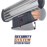 CALEFACTOR ORBEGOZO DE CUARZO BP 0204 - 3 NIVELES DE POTENCIA 1200W
