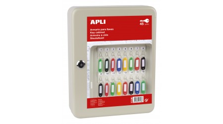 ARMARIO METALICO PORTA LLAVES PARA 45 LLAVES APLI