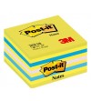 NOTAS ADHESIVAS POST-IT 2028-NB 450 H. NEON AZUL/VERDE 76X76 MM