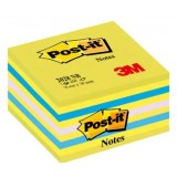 NOTAS ADHESIVAS POST-IT 2028-NB 450 H. NEON AZUL/VERDE 76X76 MM