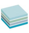 CUBO DE NOTAS POST-IT 450H. PASTEL AZUL 76X76X45